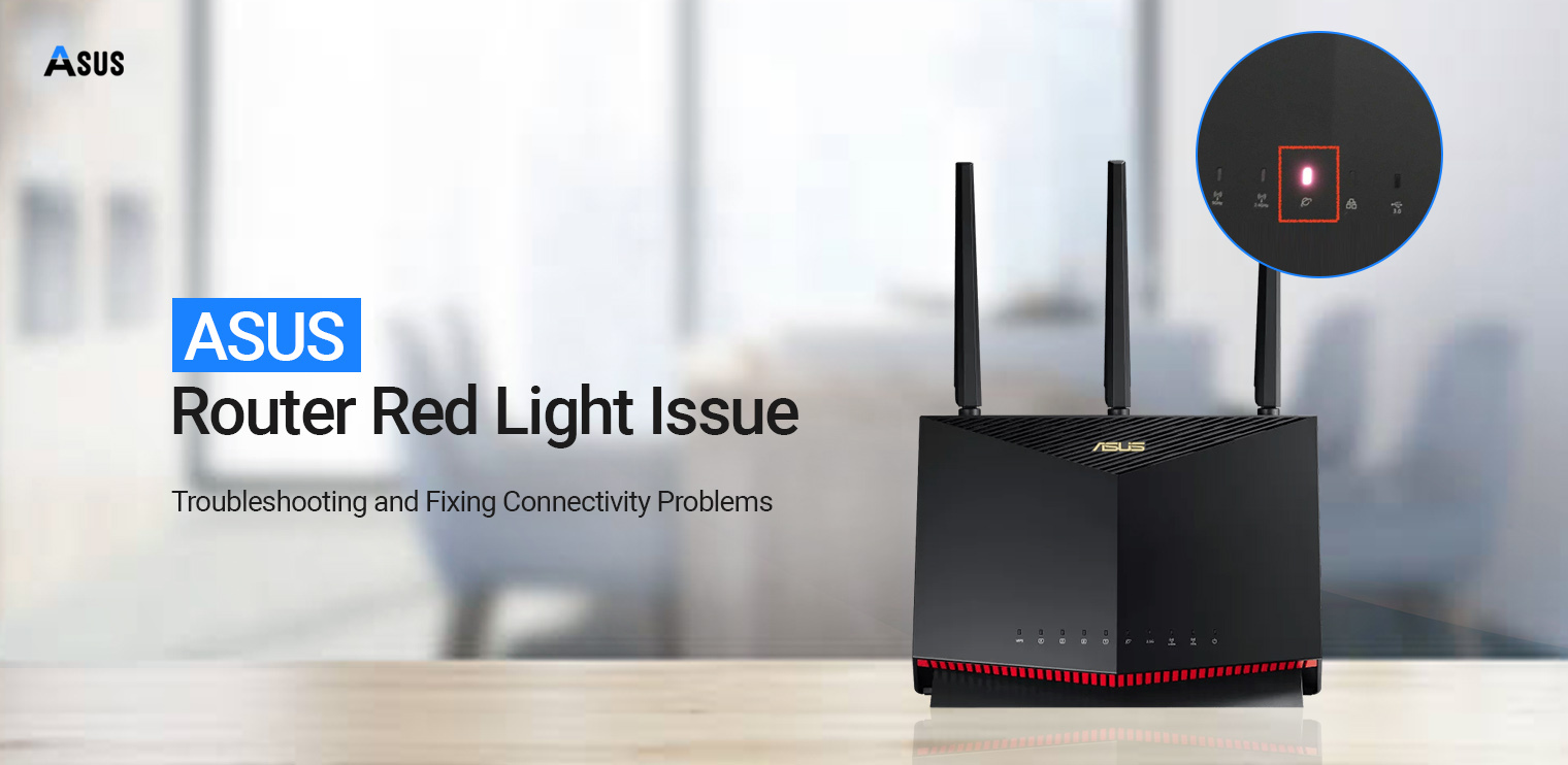 ASUS Router Red Light